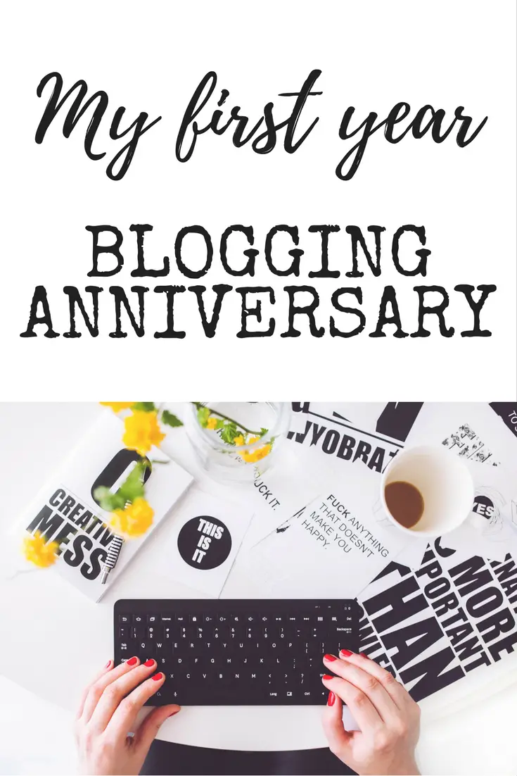 My first year blogging anniversary - how did I do and what are my goals for year two