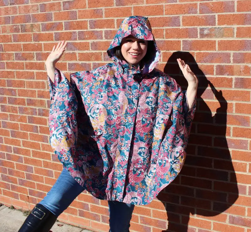 November Rain waterproof poncho review and giveaway