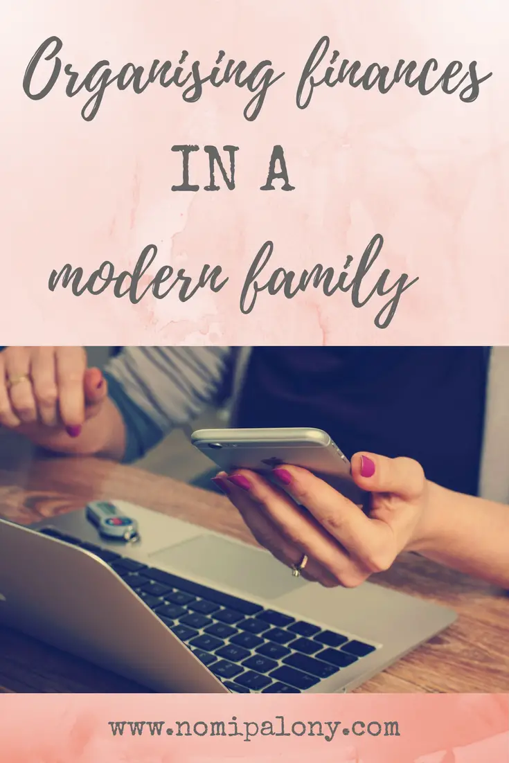 Organising finances in a modern family 