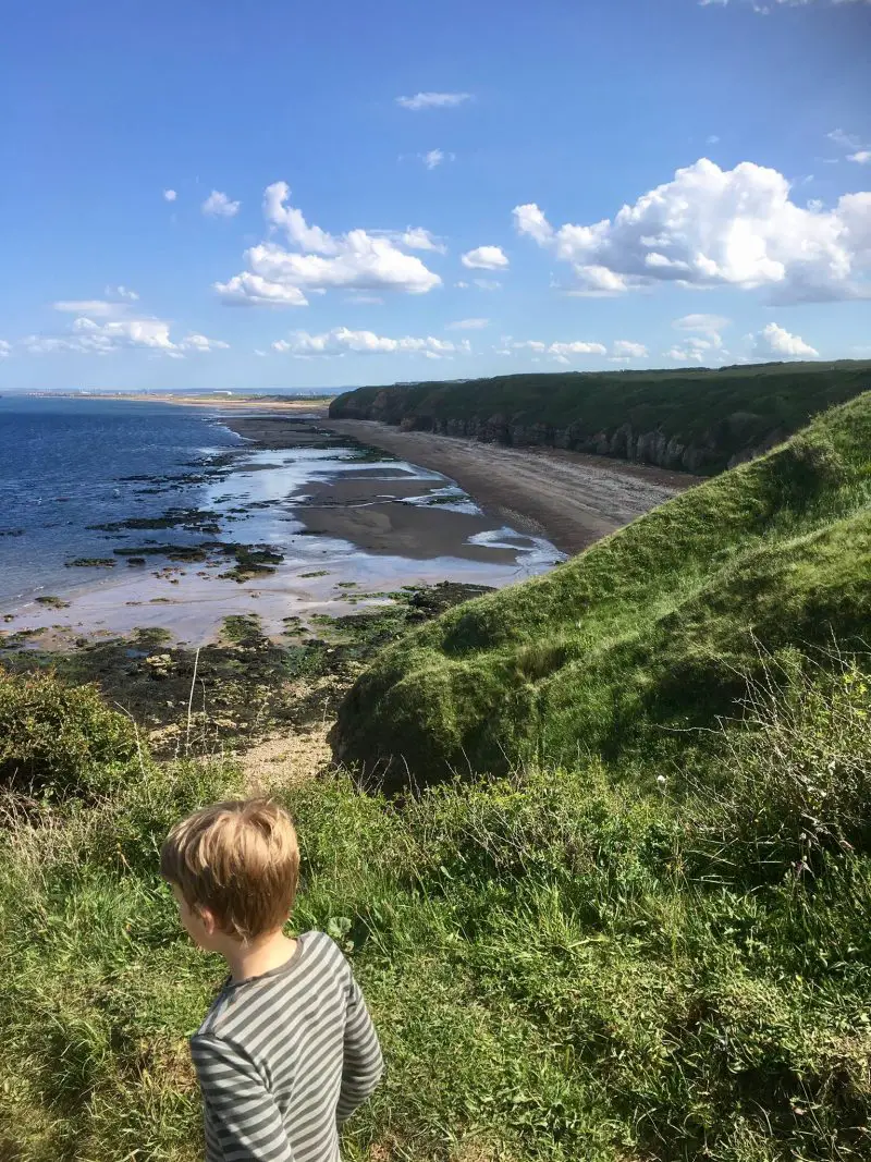 The durham heritage coast from the cliffs 