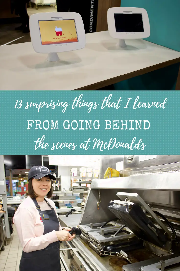 13 surprising new things I discovered going behind the scenes at McDonalds...