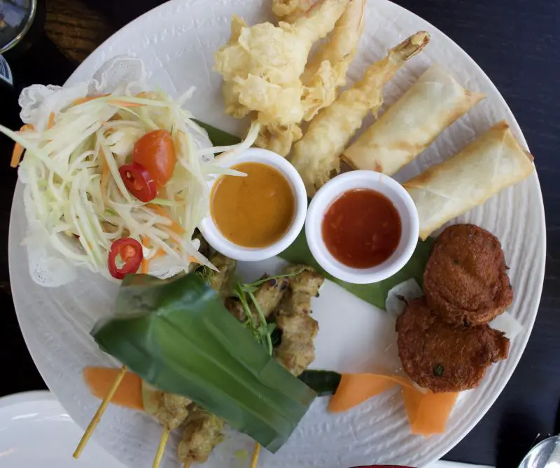 Chaophraya Newcastle review - Chaopraya platter 