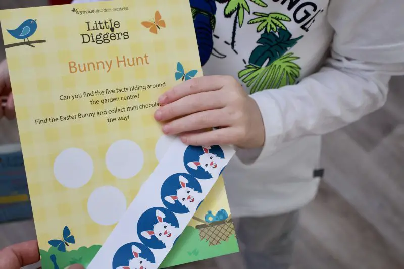 Heighley Gate Breakfast with the Easter Bunny - Bunny Hunt activity sheets