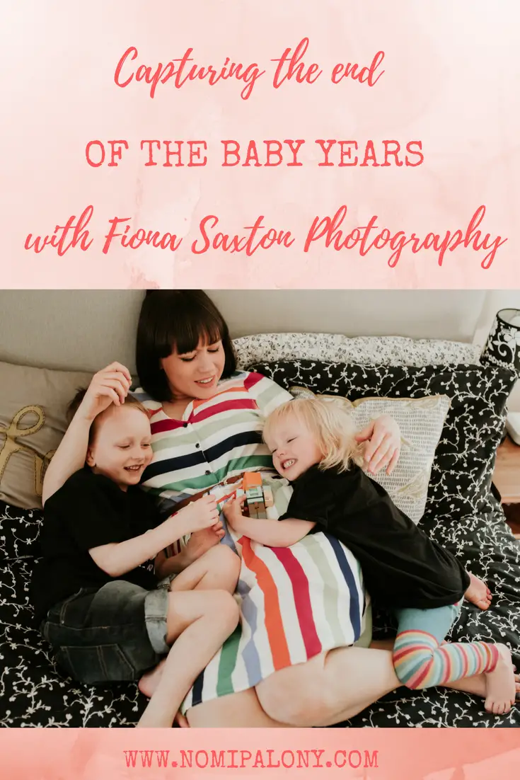 Capturing the end of the baby years with Fiona Saxton Photography