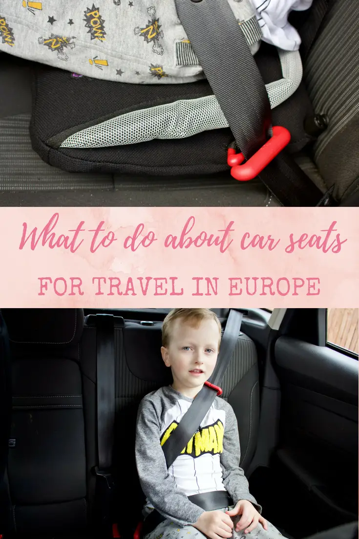 What to do about car seats for holiday transfers in Europe: Travel car seat comparisons