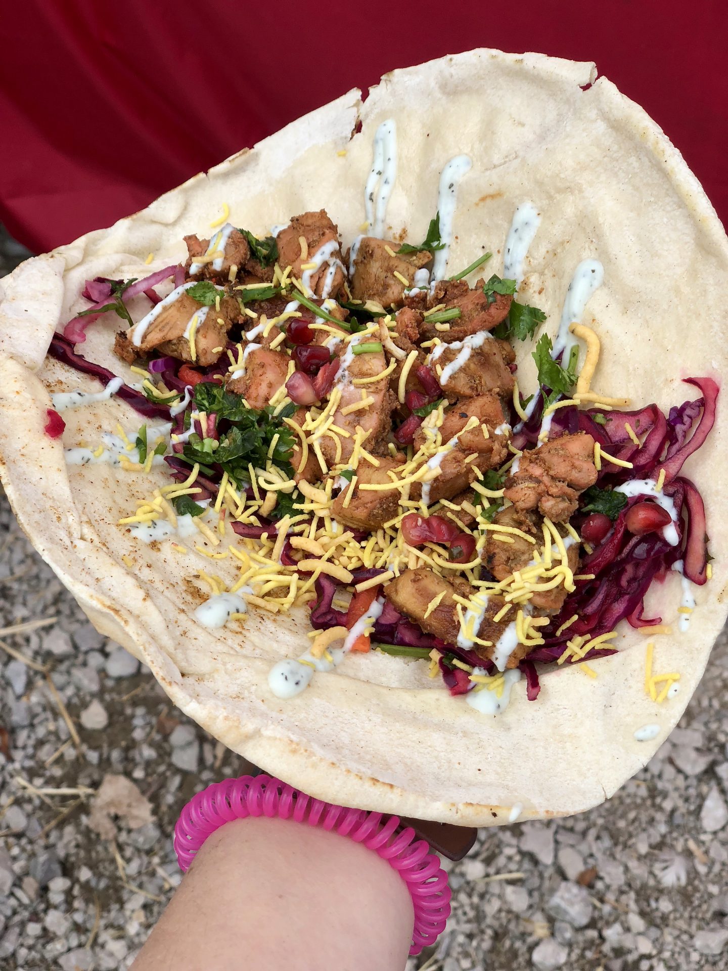 Just So Festival 2018 review and our top tips for Just So Festival - indian flatbread
