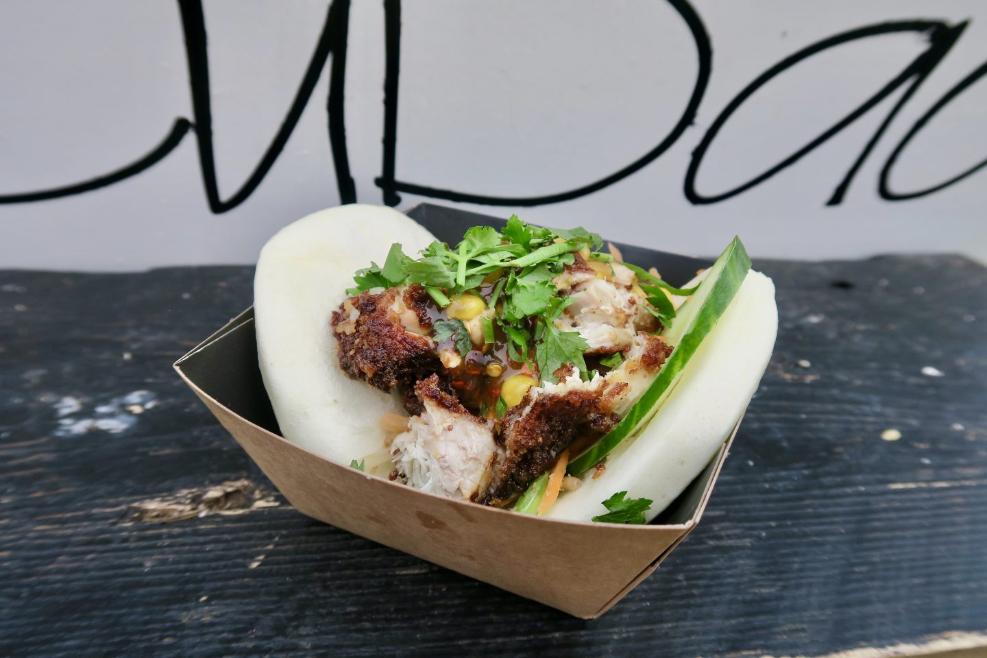 Bao buns at Electric Fields Festival 2018