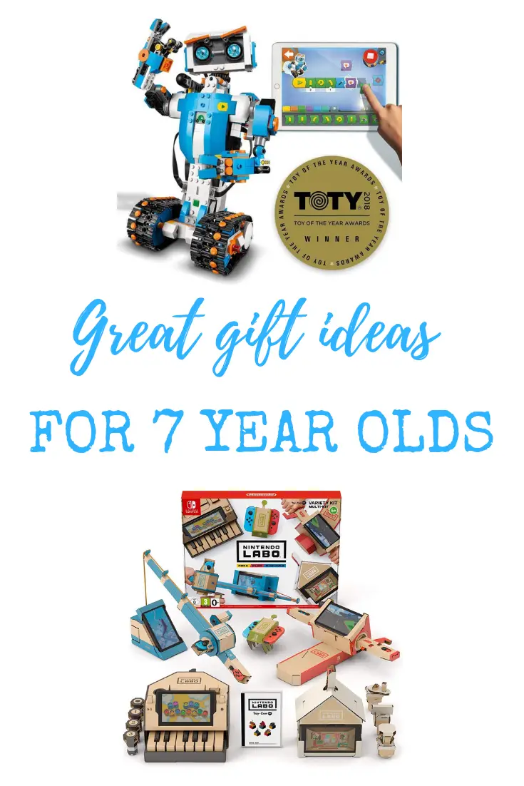 12 great gift ideas for seven year olds - including a range of educational STEM toys. 