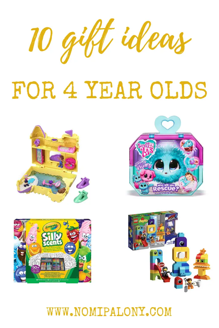 10 gift ideas for 4 year olds