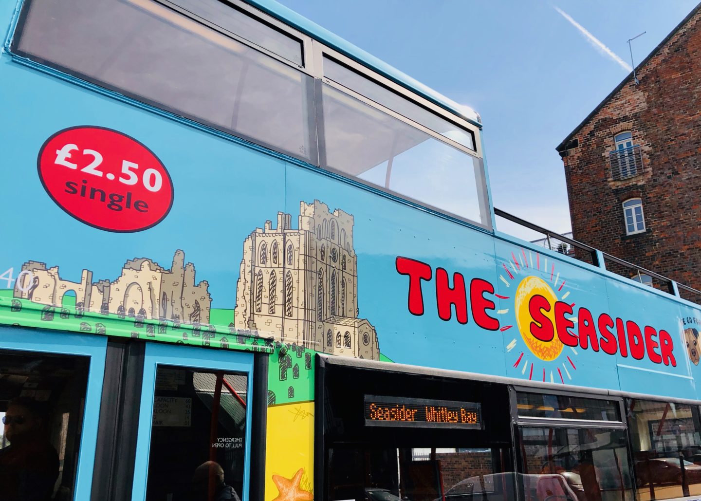 AD: A day out at Whitley Bay with Stagecoach's the Seasider open top bus service